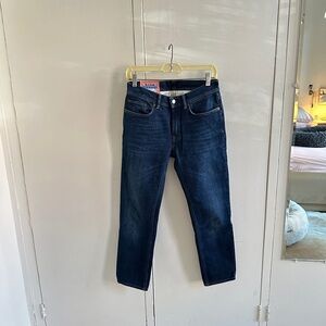 Acne Studios Dark Blue Straight Jeans